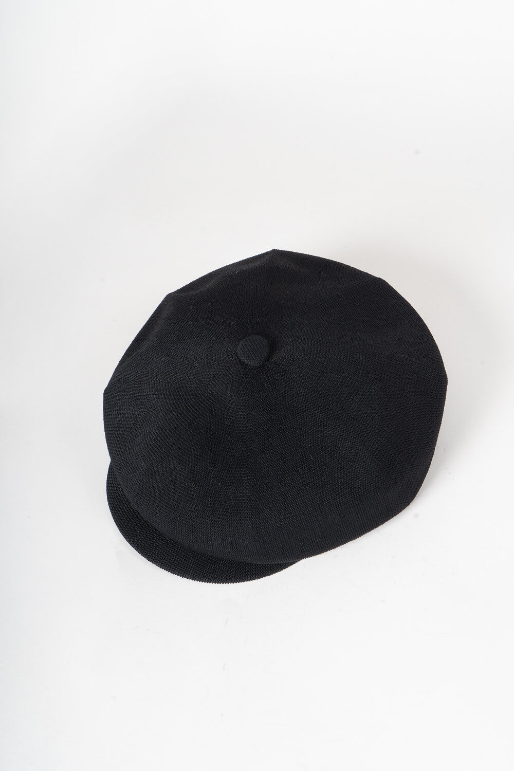 Bamboo Hawker Flat Cap Black