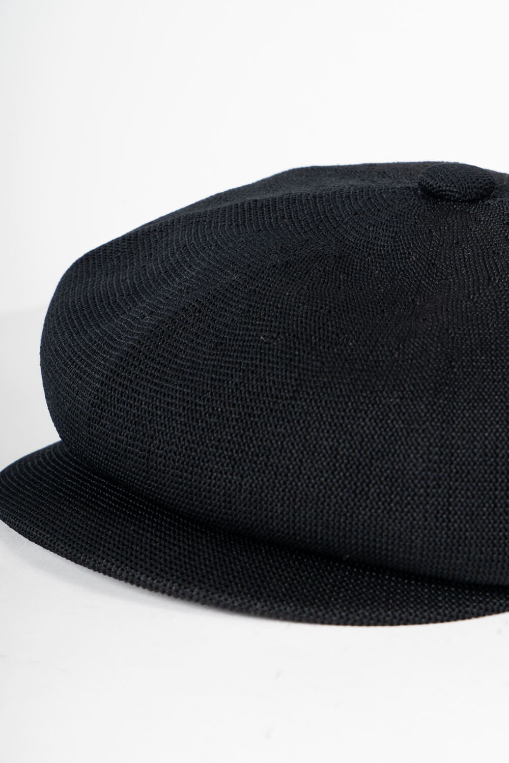 Bamboo Hawker Flat Cap Black