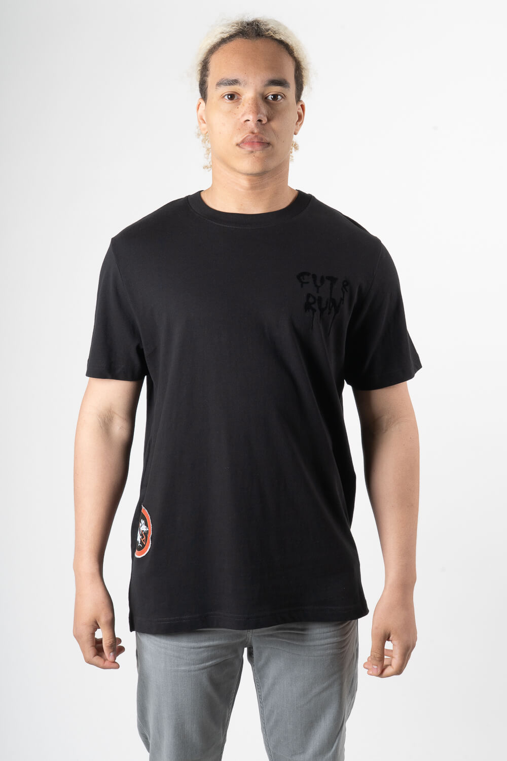 Banksy Cut + Run T-Shirt Black