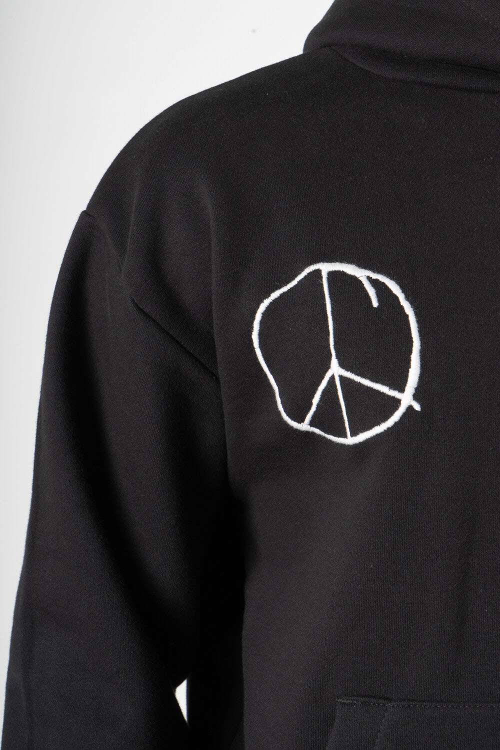 Banksy Peace & Love Hoodie Black