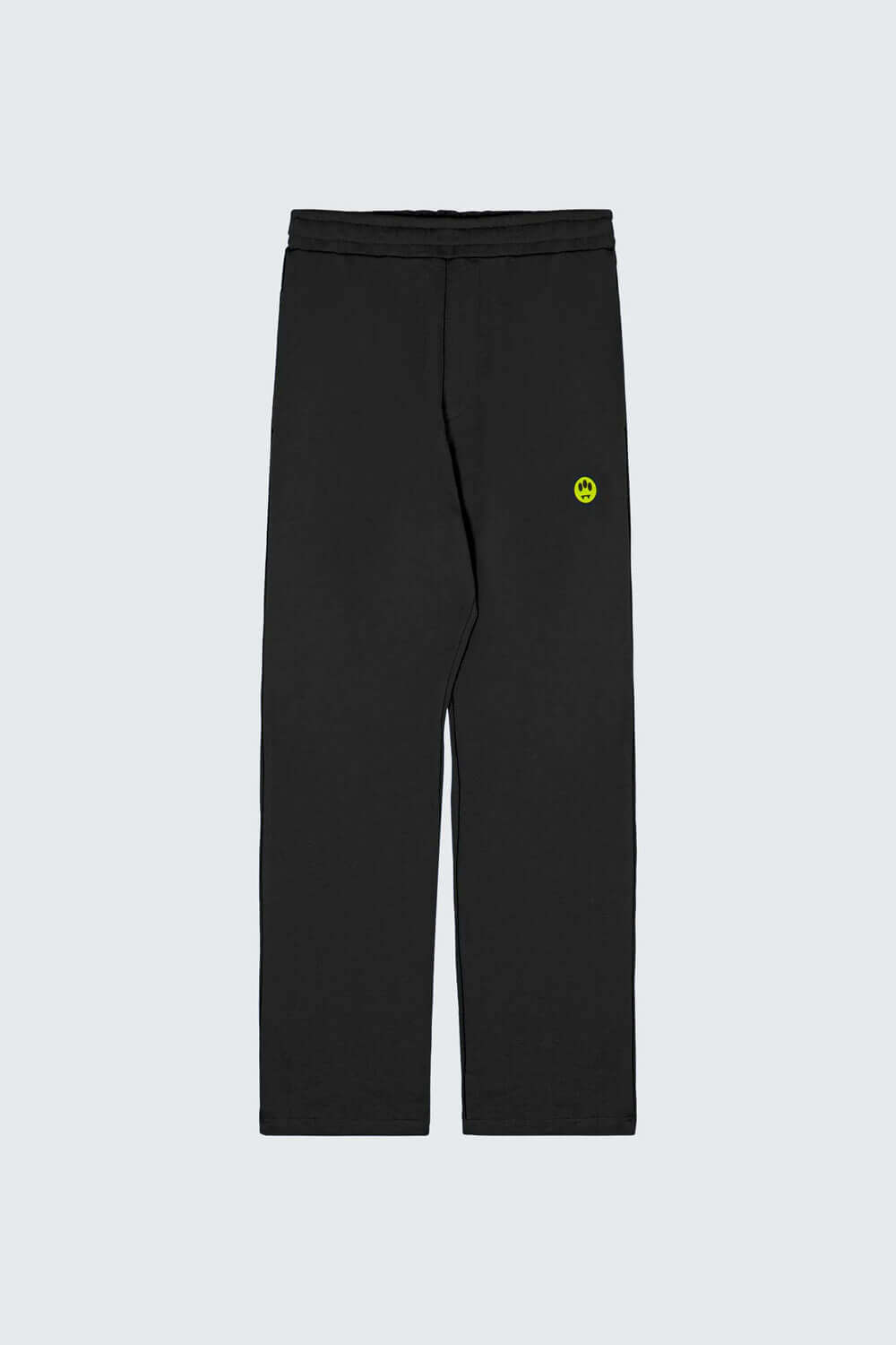 Barrow Minimal Logo Regular Fit Sweatpants Black