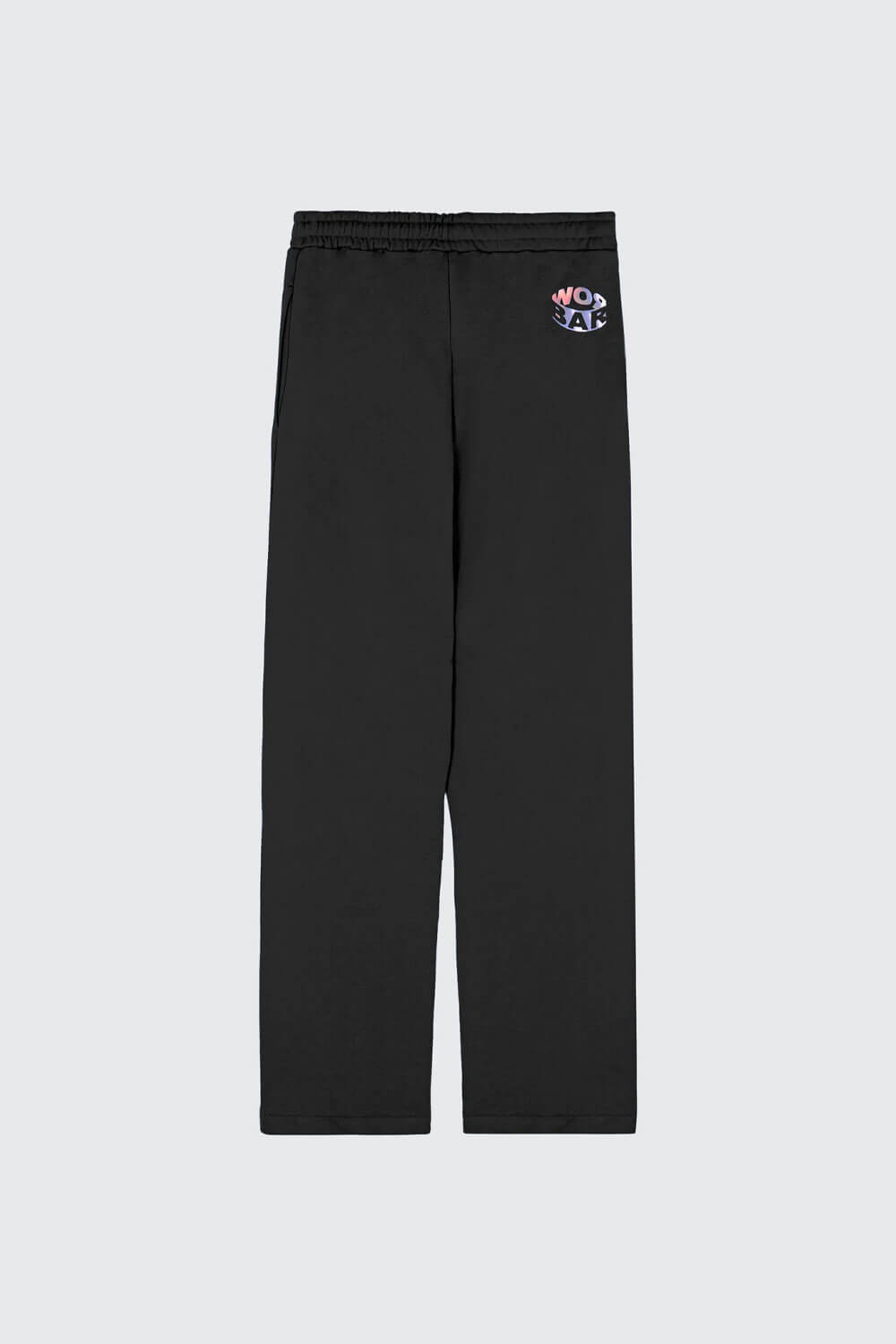 Barrow Minimal Logo Regular Fit Sweatpants Black