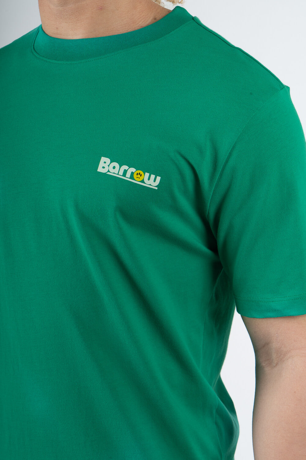 Barrow Barb Wire Face T-Shirt Green