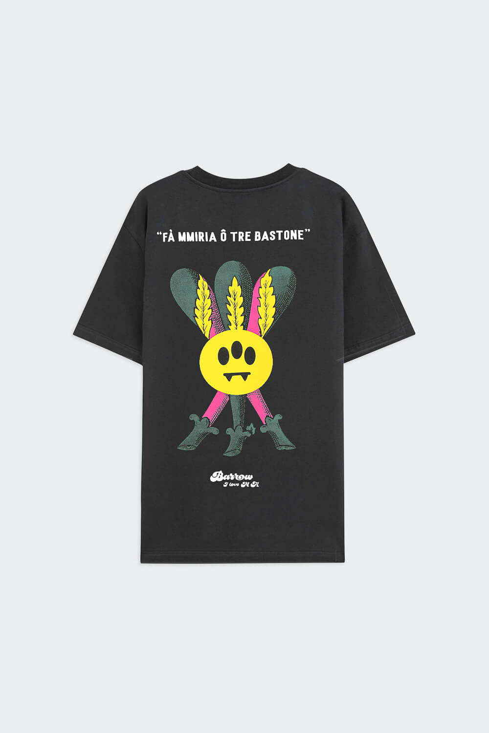 Barrow Fà Mmiria Jersey T-Shirt Charcoal