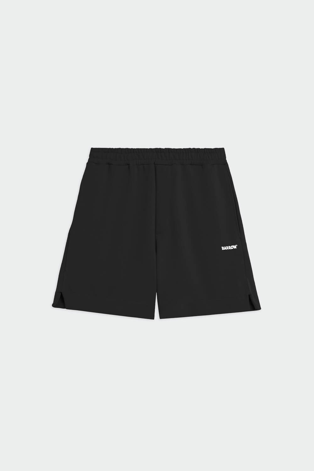 Barrow Label Jersey Shorts Black