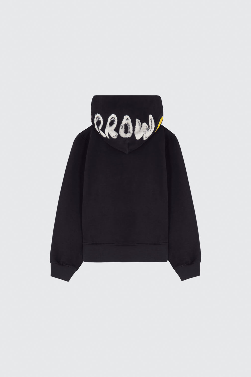 Barrow Logo Detailed Hoodie Black