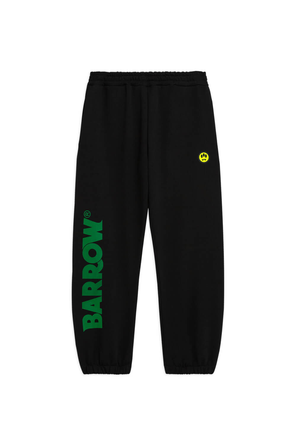 Barrow Logo Print Sweatpants Black