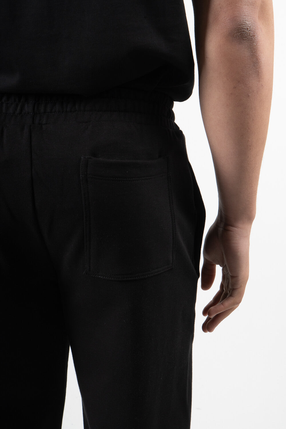 Barrow Logo Print Sweatpants Black