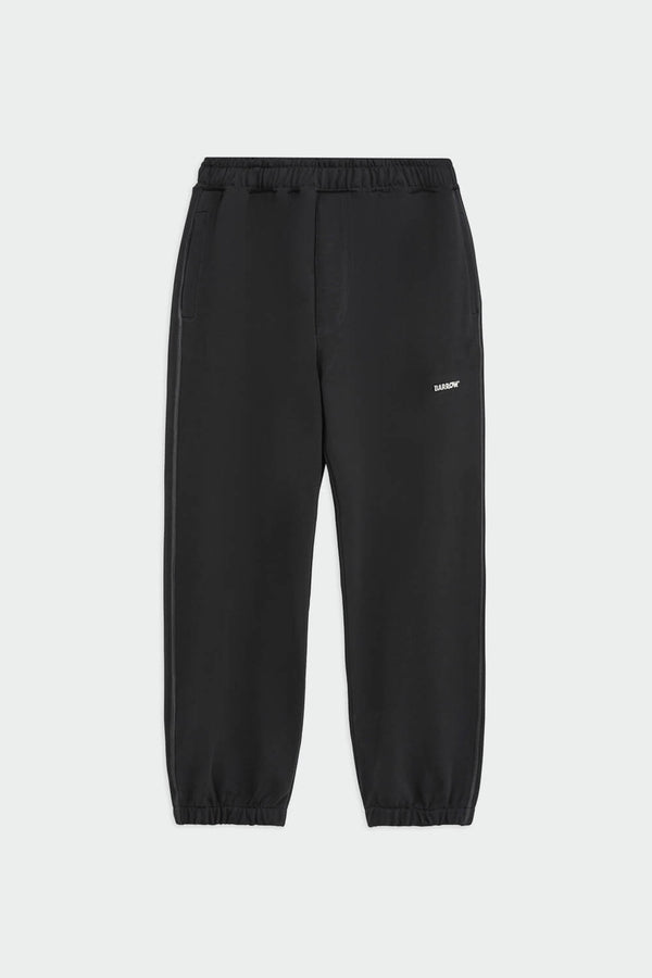 Barrow Logo Relaxed Fit Sweatpants Charcoal