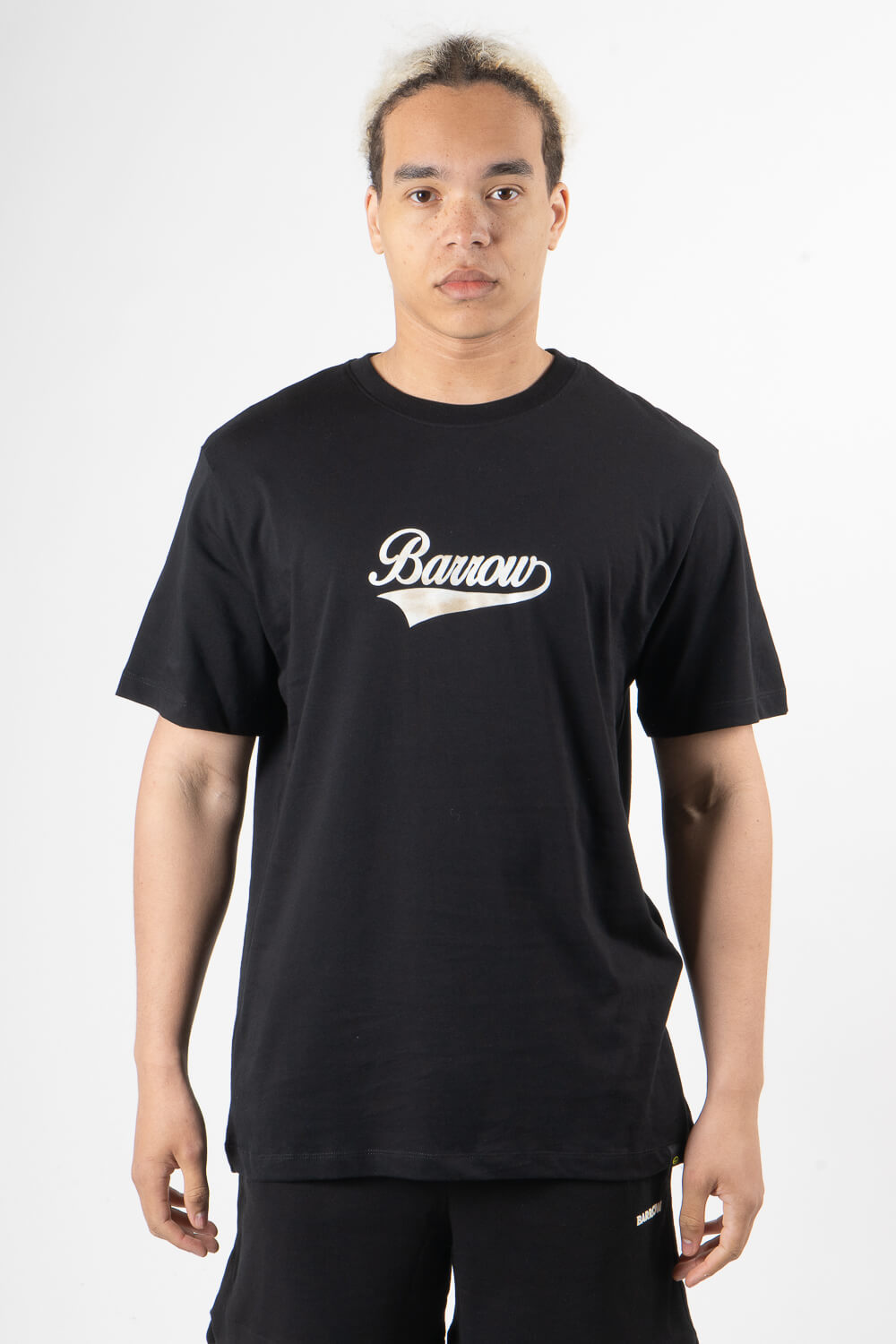 Bear Barrow Print T-Shirt Black