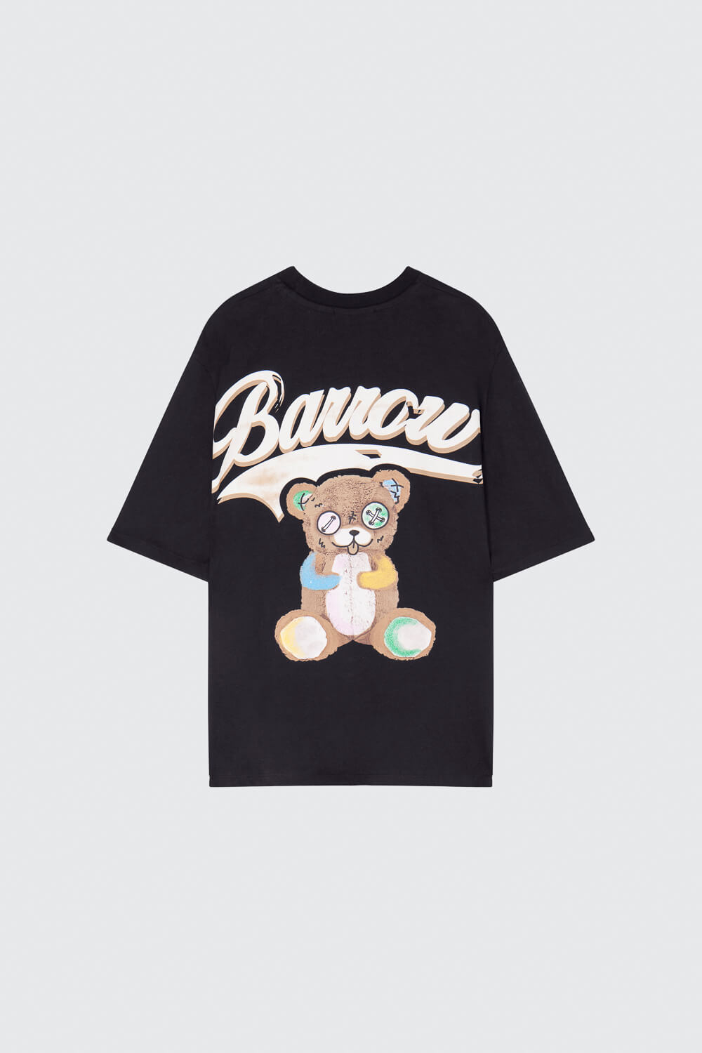 Bear Barrow Print T-Shirt Black