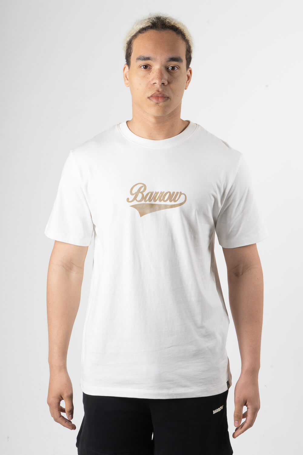 Bear Barrow Print T-Shirt White