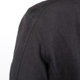 Regular Fit Linen Blazer Black
