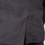 Regular Fit Linen Blazer Black