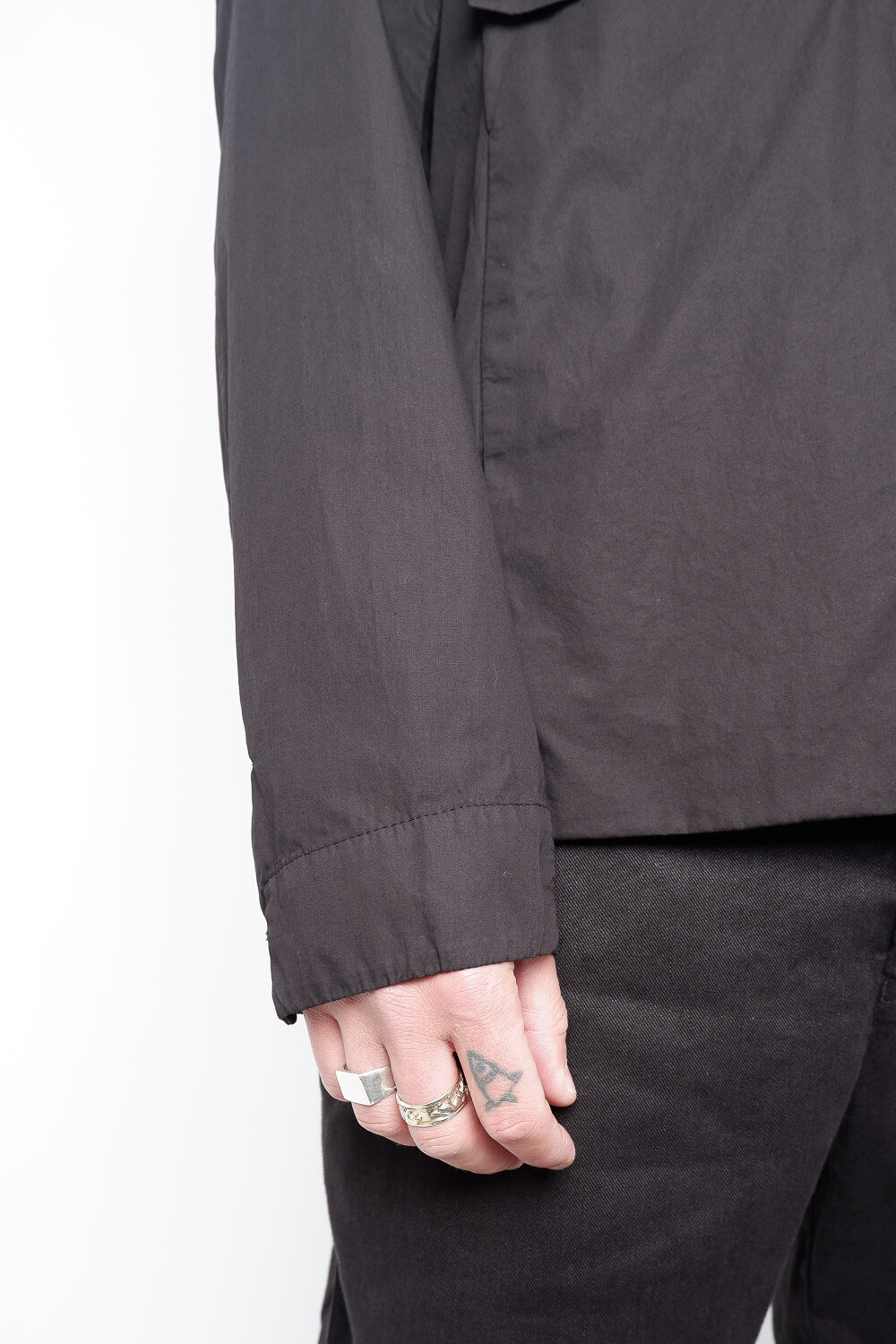 Light Weight Cotton Jacket Black