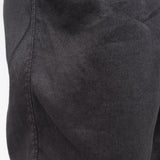 Regular Fit Cotton/Linen Chinos Black