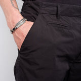 Lightweight Cotton Trousers Black