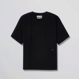 Blurred Back Logo Crewneck T-Shirt Black