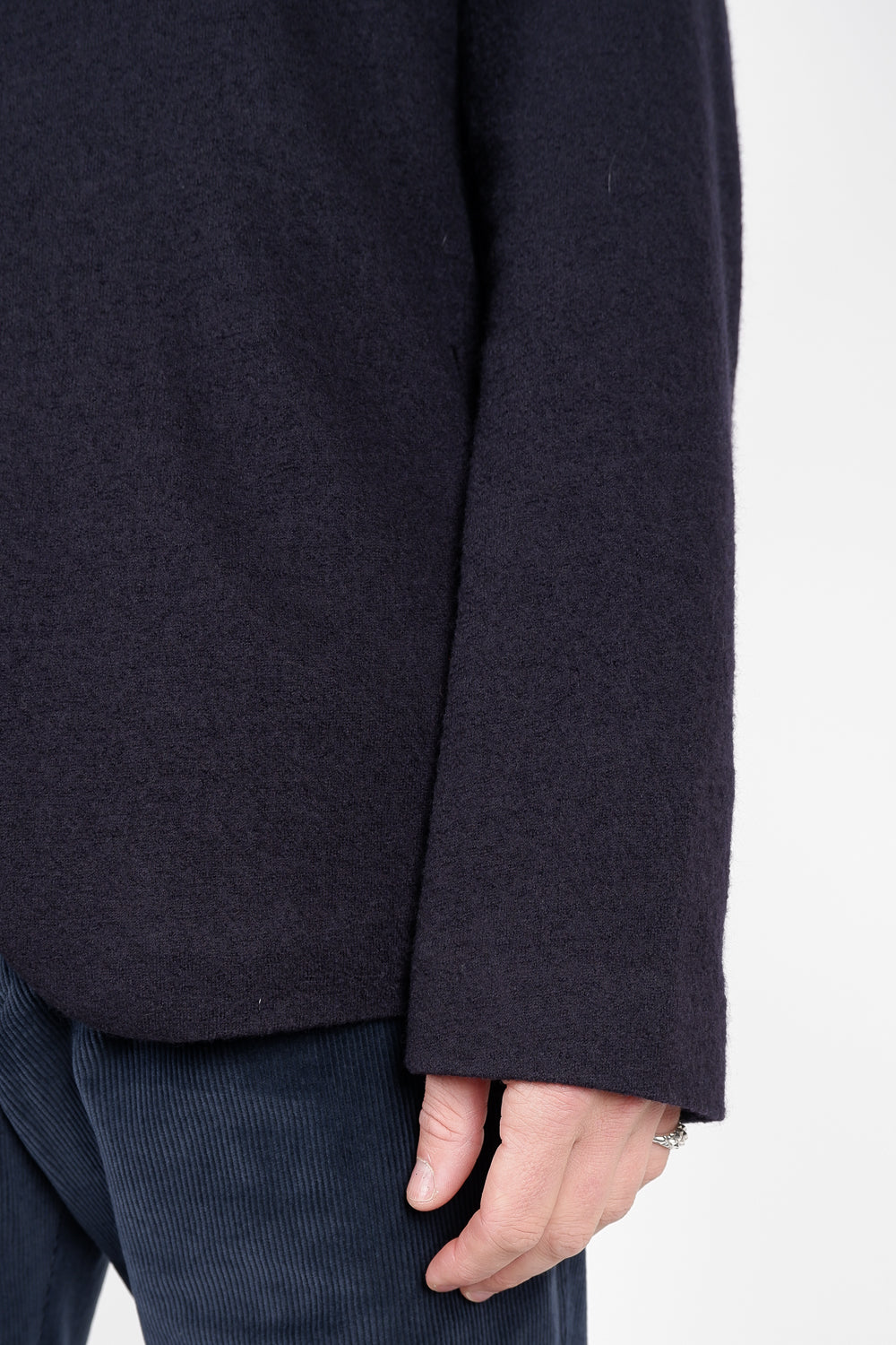 Buy the Hannes Roether Boiled Wool Blazer in Navy at Intro. Spend £50 for free UK delivery. Official stockists. We ship worldwide.
