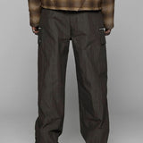 Boxy Cargo Pants Dark Grey