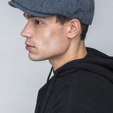 Brune Flat Cap Navy