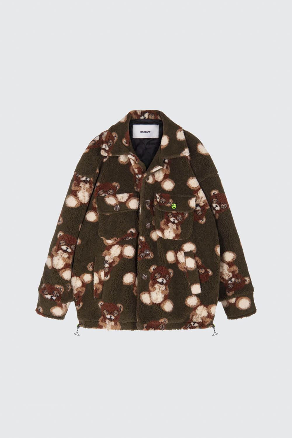 Button-Up Barrow Teddy Camouflage Jacket Green