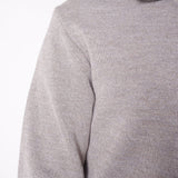 Button-Up Capri Italian Wool L/S Knit Grey