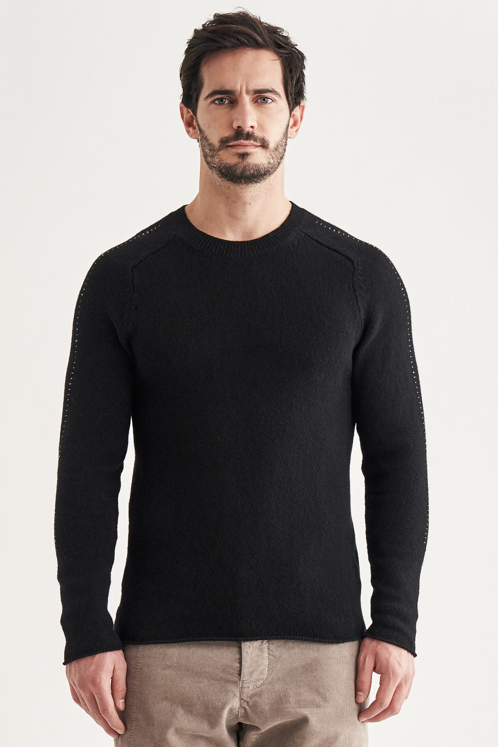 Buy the Transit Cable Virgin Wool Roundneck Knit in Black at Intro. Spend £50 for free UK delivery. Official stockists. We ship worldwide.