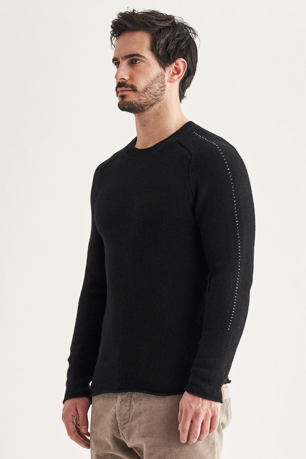 Buy the Transit Cable Virgin Wool Roundneck Knit in Black at Intro. Spend £50 for free UK delivery. Official stockists. We ship worldwide.