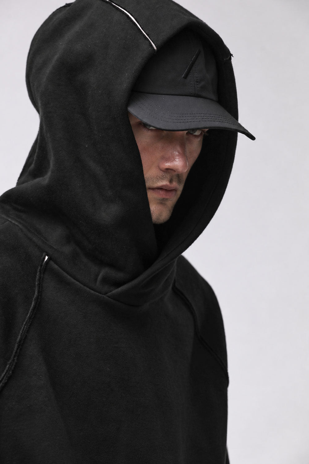Cap M 68 Baseball Cap W/ Slash Logo Stitching Black