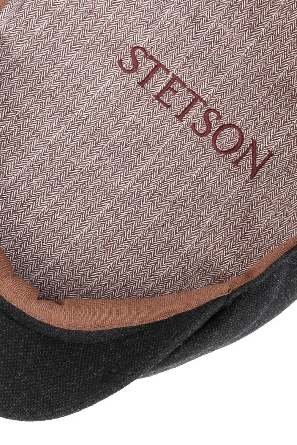 Virgin Wool/Cashmere Driver Cap Anthra