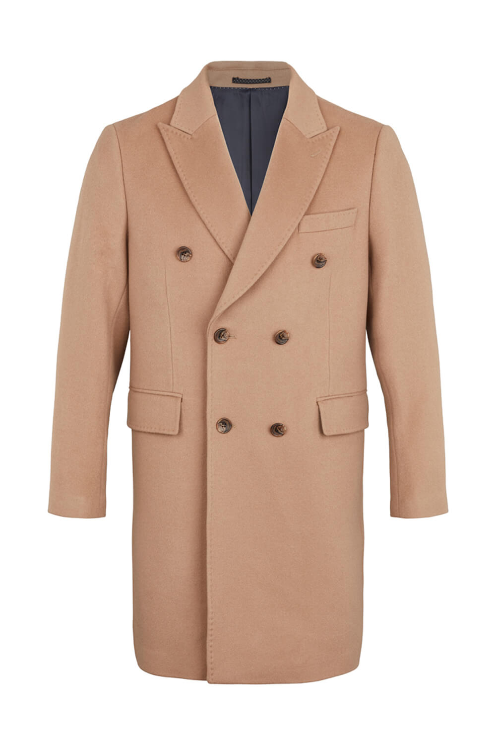 Sultan Wool Cashmere Coat Camel