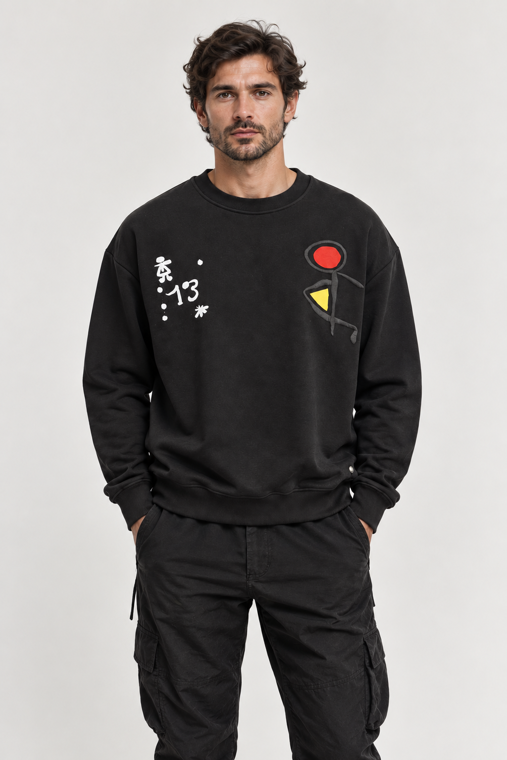 Miro Meta Sweater Black