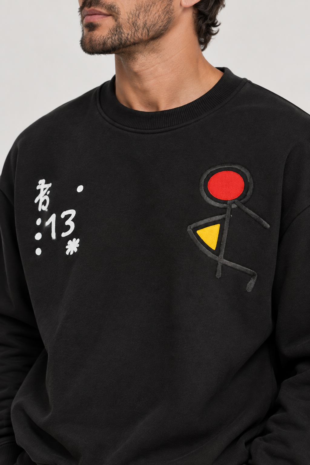 Miro Meta Sweater Black
