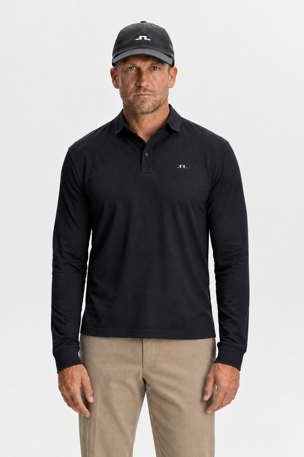 Florian L/S Polo Black