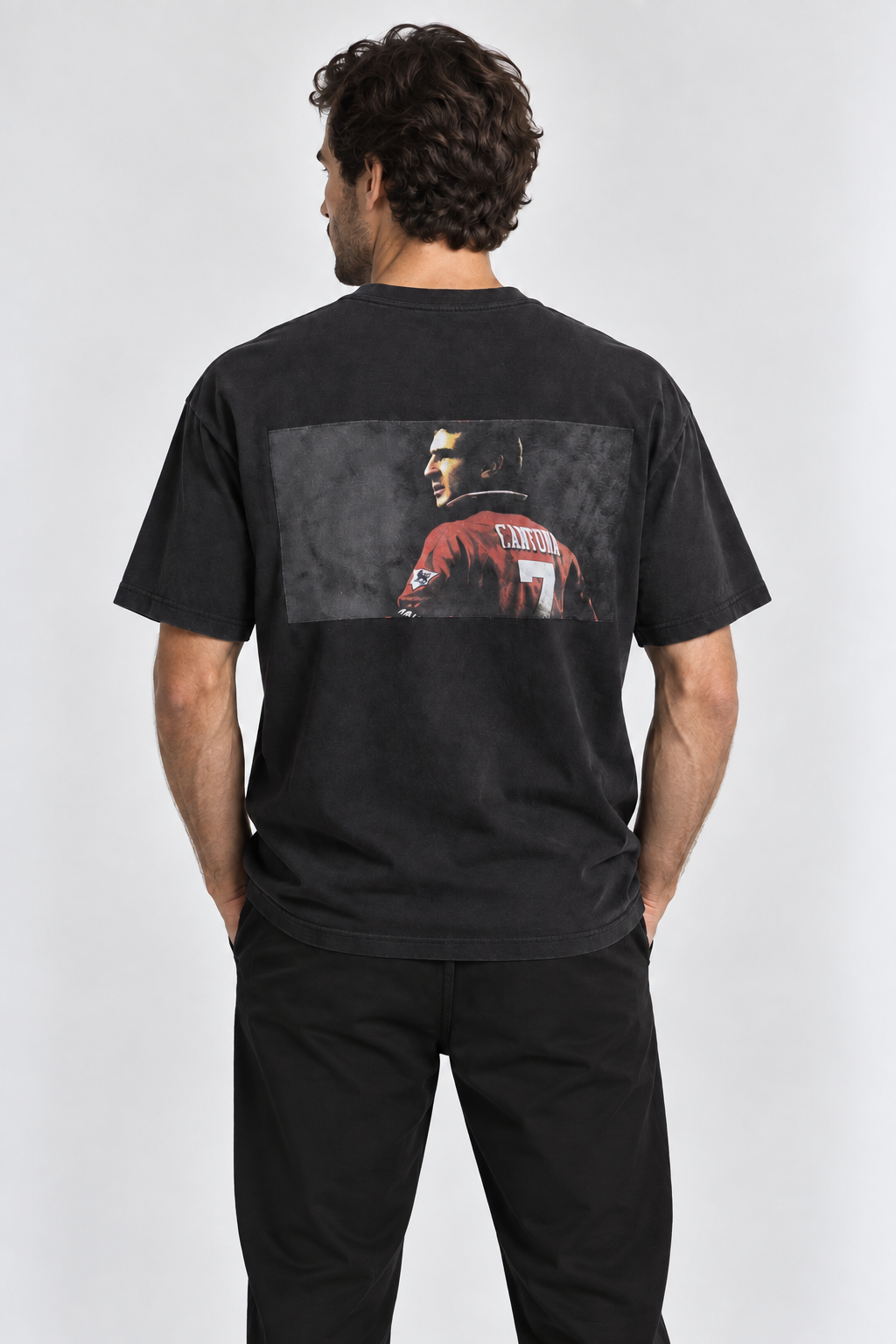 Cantona T-Shirt Black