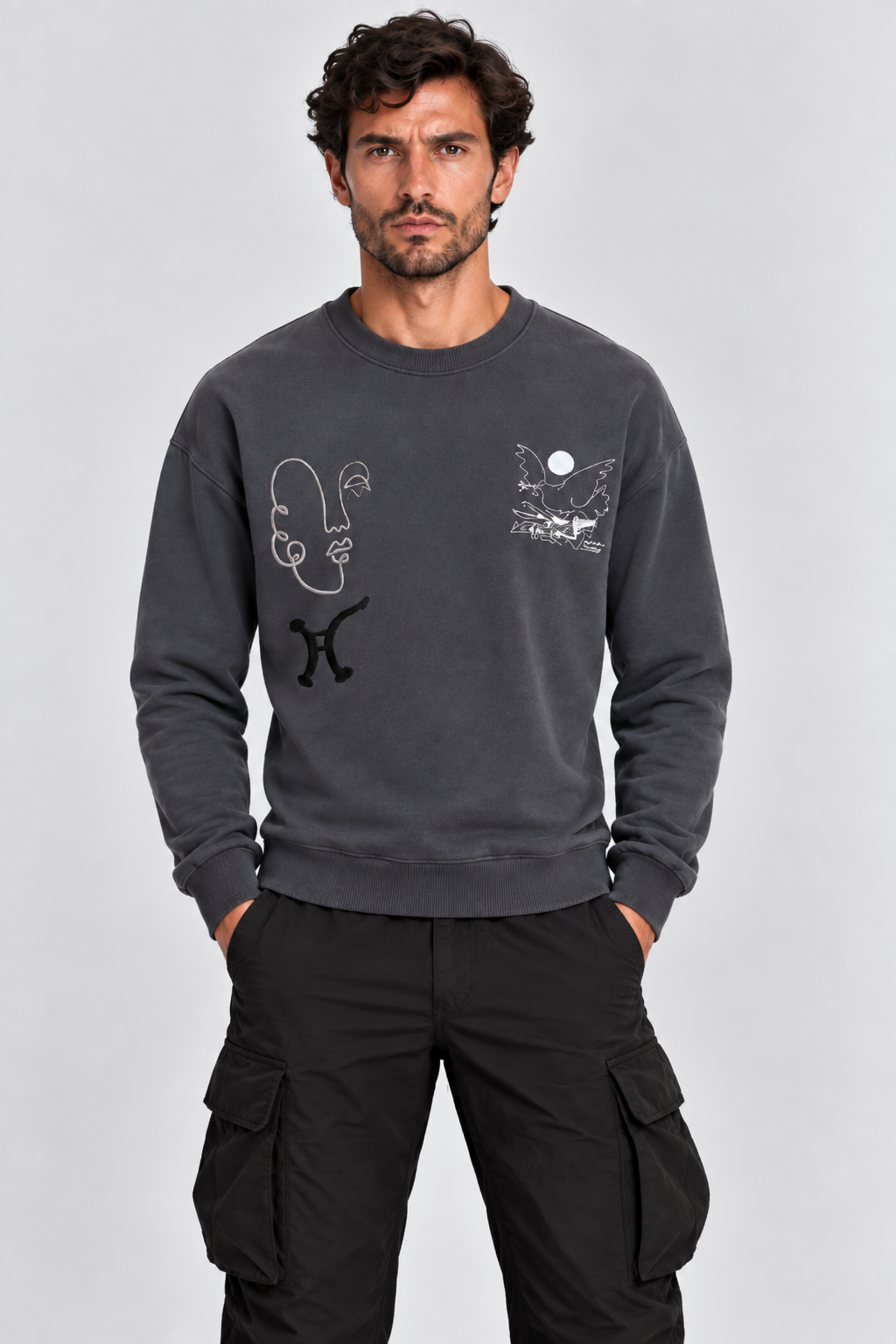 Picasso Prado Sweater Grey