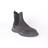 Chunky Suede Chelsea Boot Dark Grey