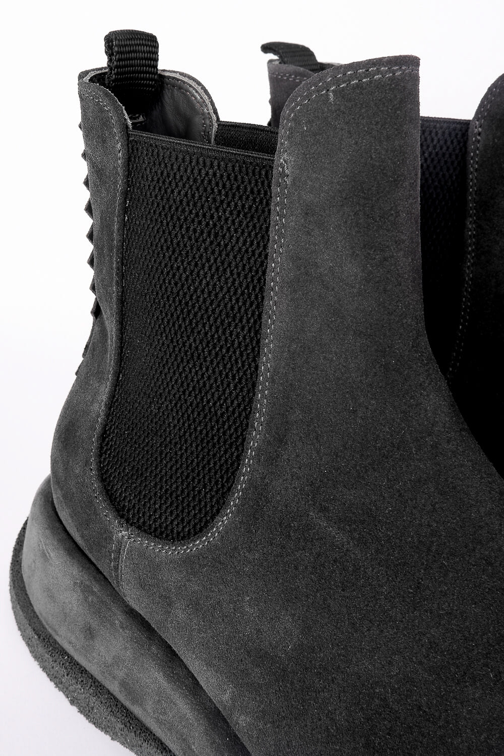 Chunky Suede Chelsea Boot Dark Grey