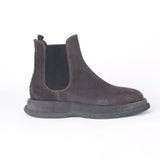 Chunky Suede Chelsea Boot Dark Grey