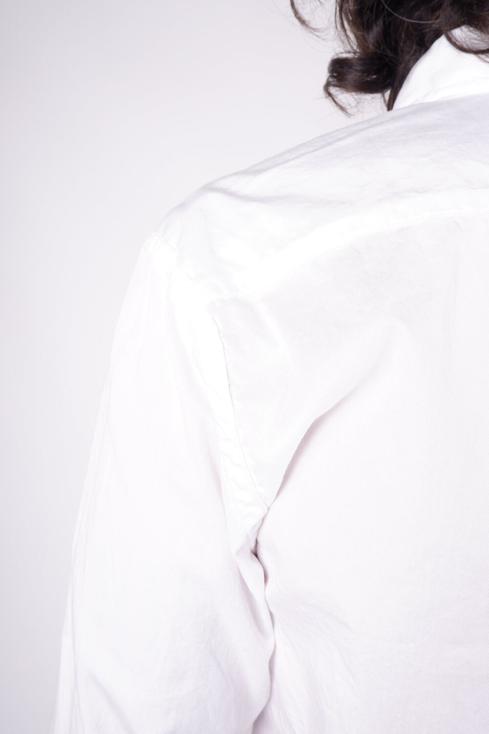 Classic Collar Cotton Shirt White