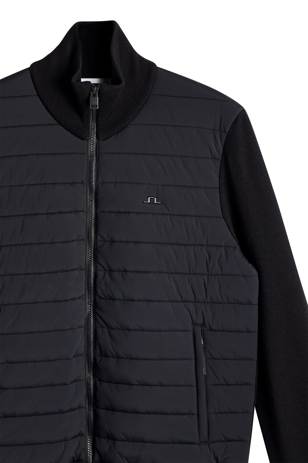 Boen Knit Hybrid Jacket Black