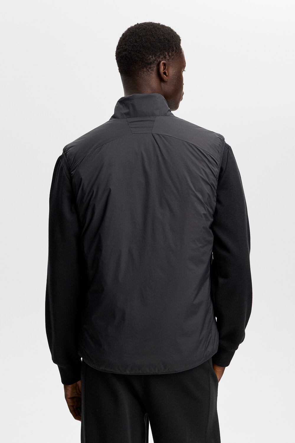 Clinton Padded Vest Black