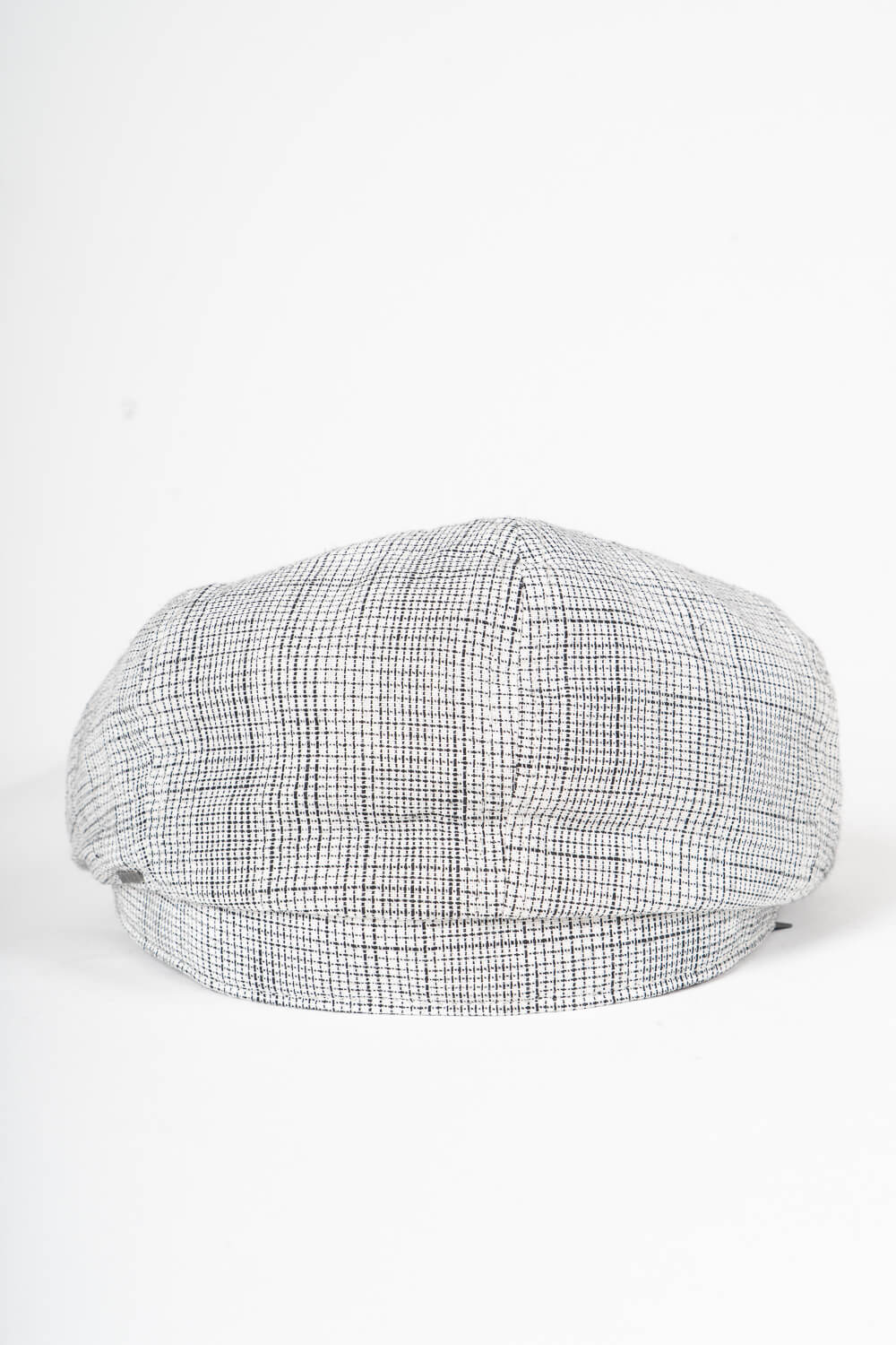 Conall Linen Herringbone Hat Grey