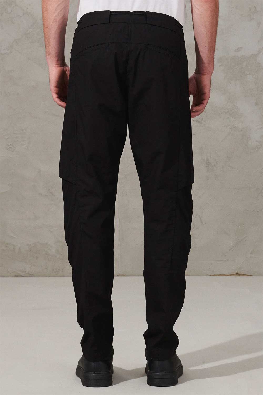 Cotton Cargo Pants Black