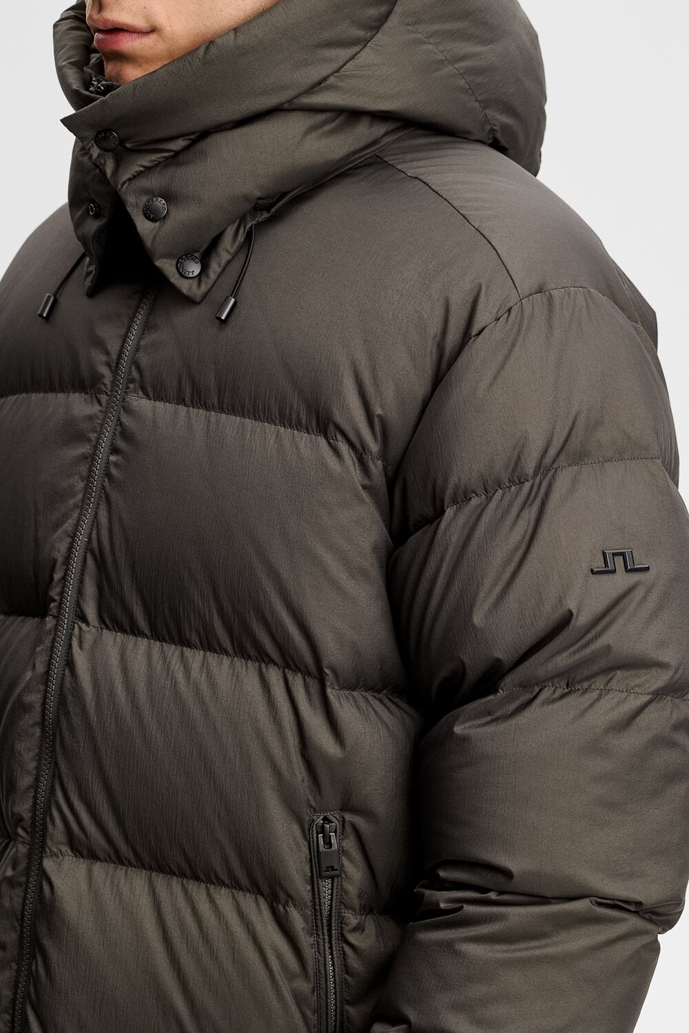 Creek Crinkle Down Parka Charcoal