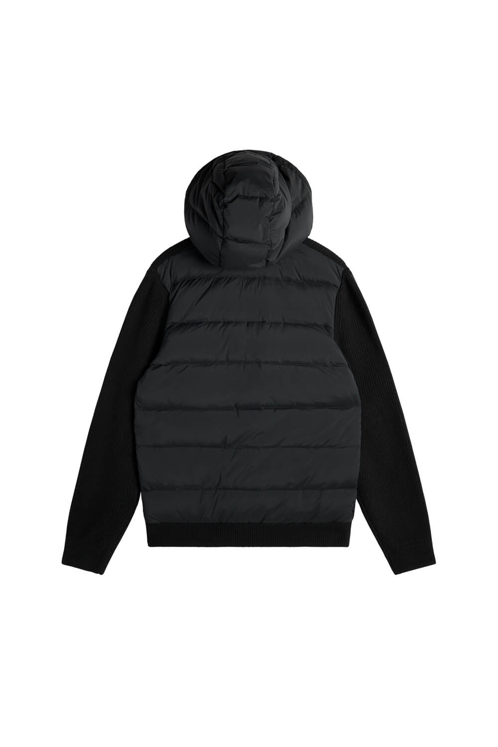 Dorin Knit Hood Hybrid Jacket Black