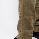 Drawstring Linen Trousers Army Green