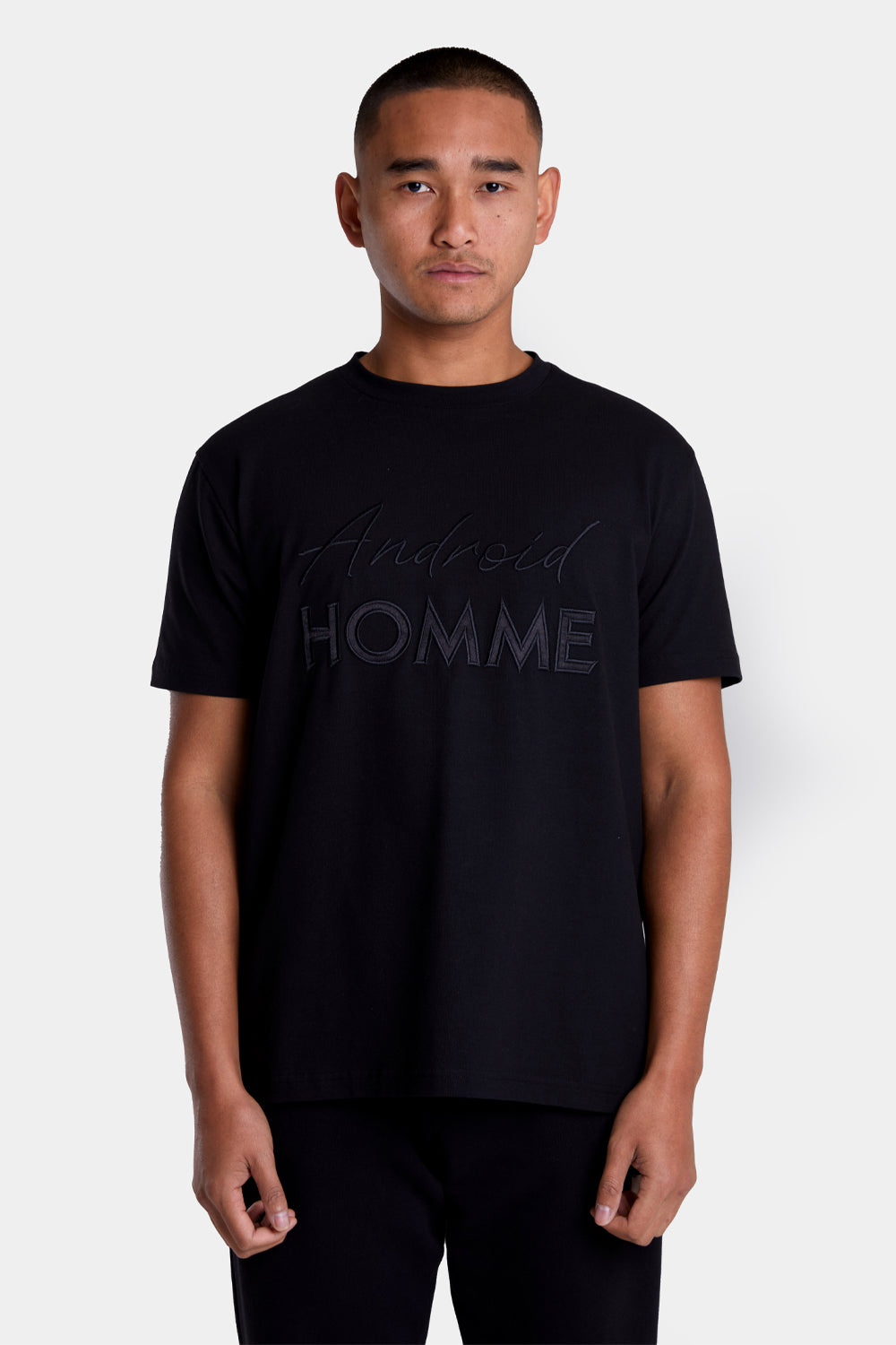 Buy the Android Homme Embroidered Android Homme T-shirt Black at Intro. Spend £50 for free UK delivery. Official stockists. We ship worldwide.