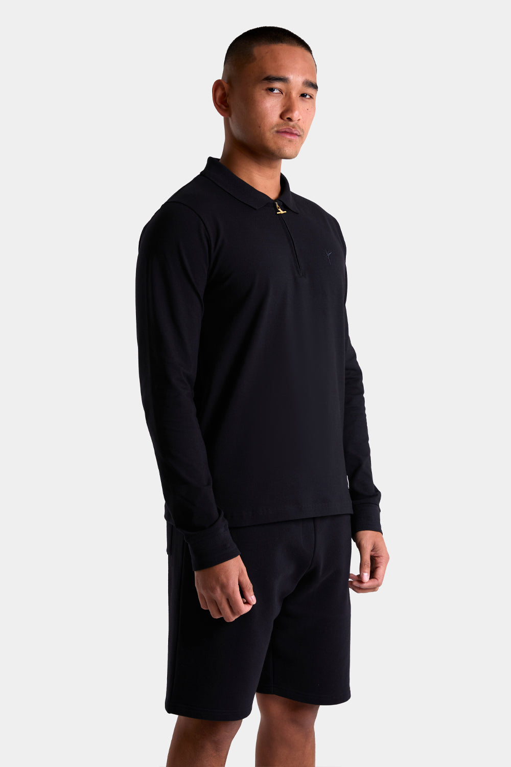 Buy the Android Homme Embroidered Long Sleeve Zip Polo Black at Intro. Spend £50 for free UK delivery. Official stockists. We ship worldwide.